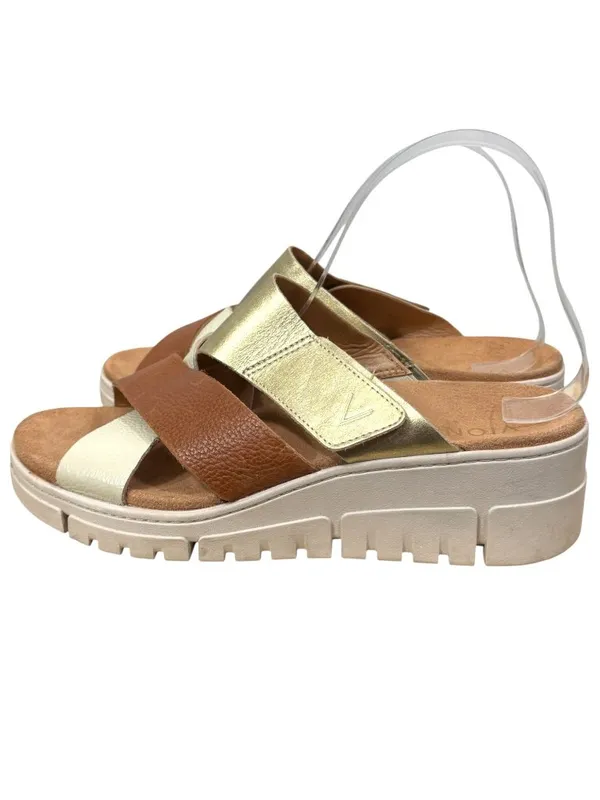 Vionic Uptown Sunset Supportive Wedge Slide Sandals Size 9.5 - Image 4