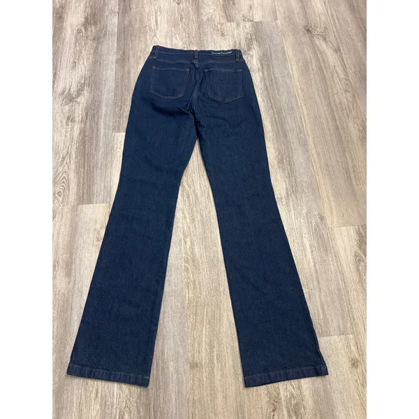 Favorite Daughter The Valentina High Rise Flare Jeans Pepper Dark Wash 27 - Image 4