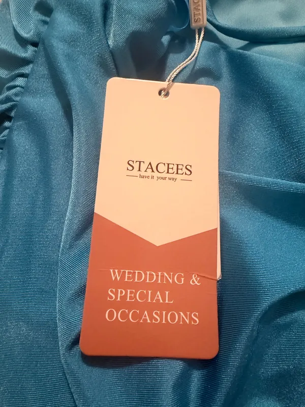 Blue stacees formal dress size 16 - Image 3