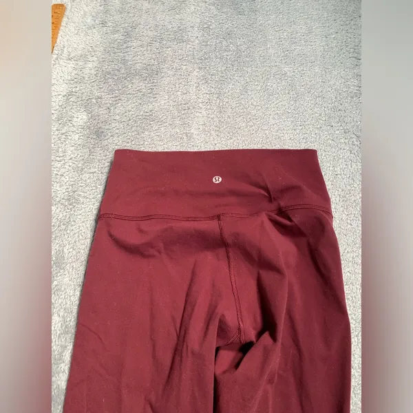 Lululemon Wunder under high-rise tight 6 Burgundy Leggings - Image 8