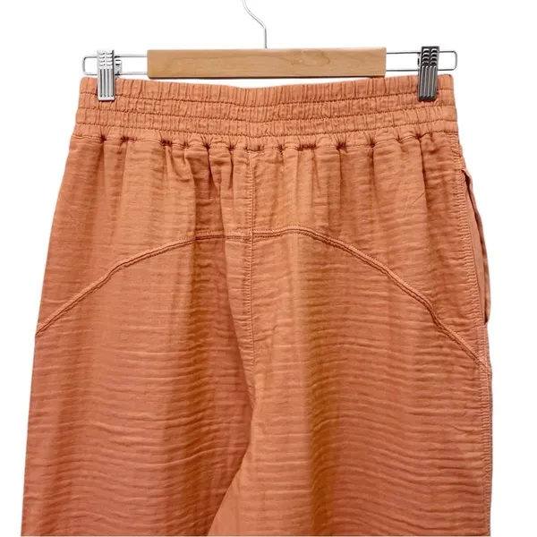 Free People Movement Flipside Textured Pants Sedona Sunrise Size Small Beachy - Image 10