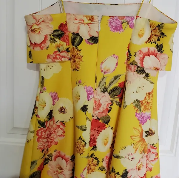 ASOS Floral Crop Top mini dress - Image 3