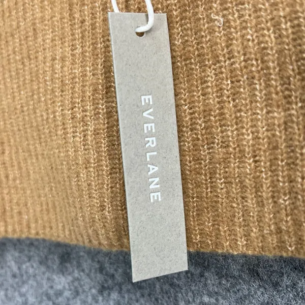 Everlane Cozy‎ Stretch Tank M Camel Tan Wool Yak Tank Square Neck Minimalist NEW - Image 10
