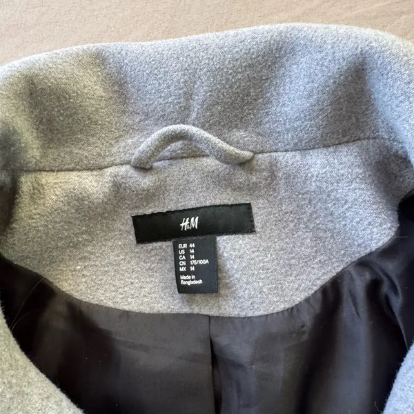 H&M Double Breasted Pea Coat - Image 7