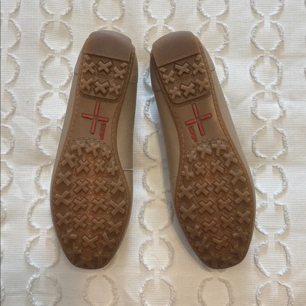 Geox Kosmopolis Gold Leather Moccasins size‎ 36EU - Image 8