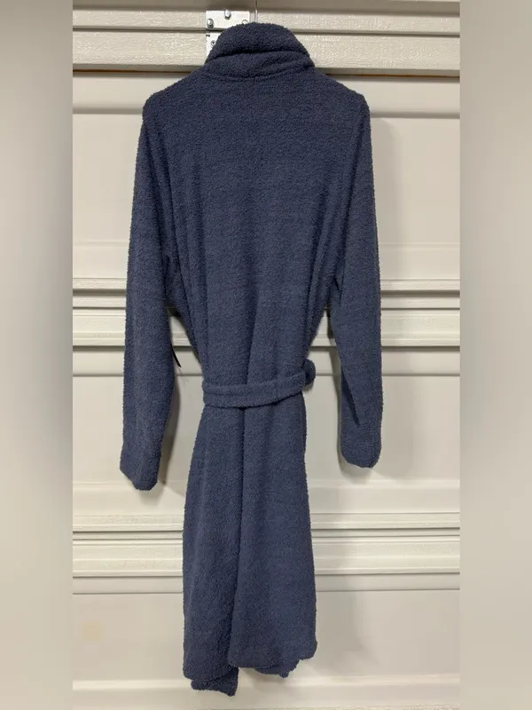 Tommy John Women's Plush Robe M/L Nightshadow Blue New - Image 4