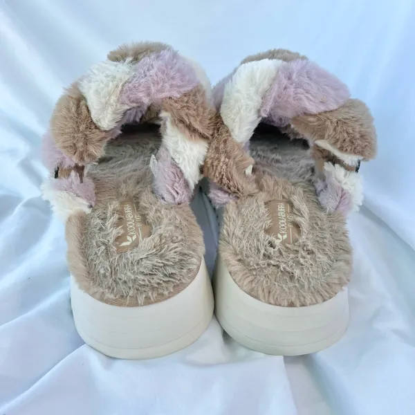 Koolaburra By Ugg | Womens Ya-Baby Slide Sandal Slippers Size 8 Faux Fur - Image 6