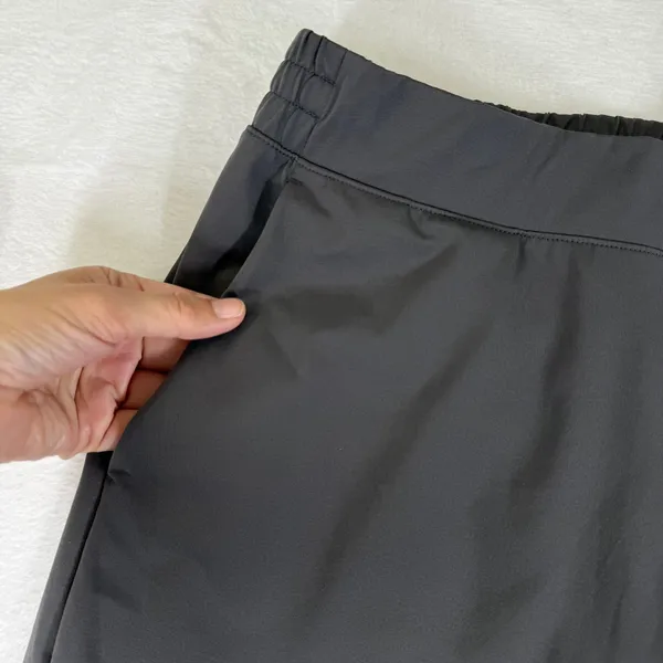 Uniqlo AIRism Ultra Stretch Dry-Ex Pants Medium Gray 467769 Activewear - Image 3