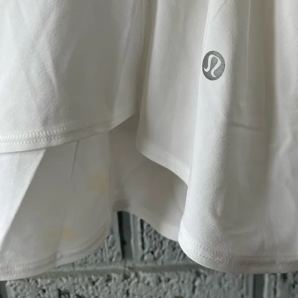 NWT Lululemon Court Crush Dress White Size 2 - Image 6
