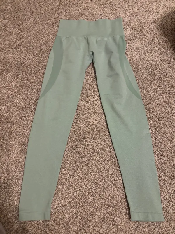 Green NVGTN Leggings Seamless - Image 3