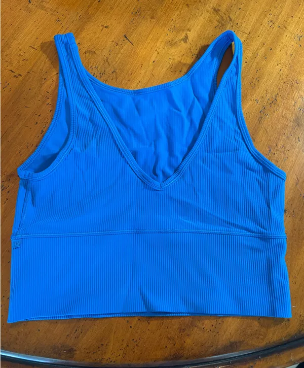 Lululemon Power Pivot Tank Ribbed - Image 2