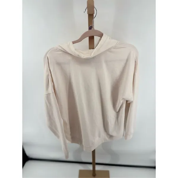 Rae Dunn Mama Funnel Neck Pullover Sweatshirt Size Small Cream - Image 8