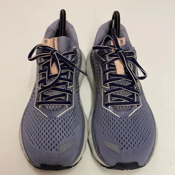 BROOKS GHOST 12‎ Grey Peach navy 9 US MEDIUM A12 - Image 5