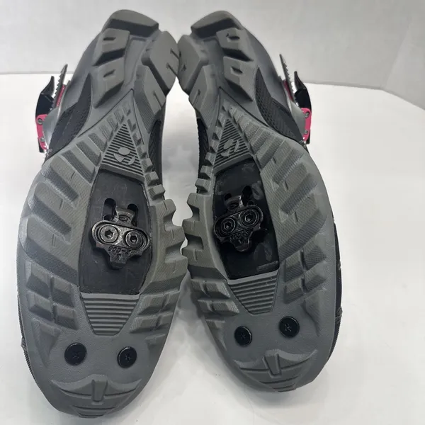 Bontrager Evoke DLX WSD Women’s MTB Cycling Shoes US 10.5 EU 42 Gray Pink - Image 8