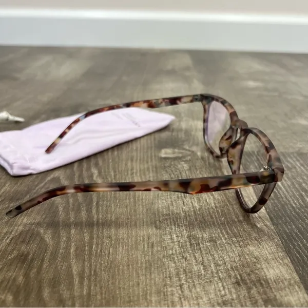 Anthropologie  Tortoise Shell Blue Light Glasses - Image 7