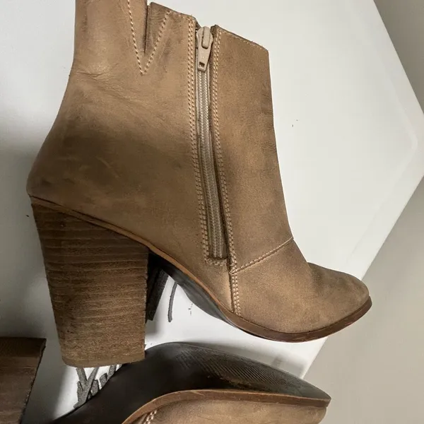 Diba True Jilly Ann Fringe Boots Tan Size 8 - Image 9
