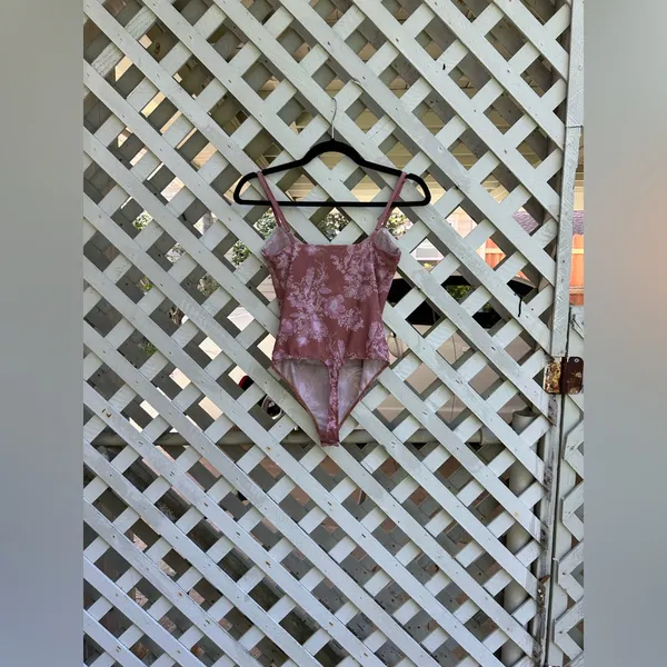 ❤️Free people Night Rhythm Printed Bodysuit - Image 3