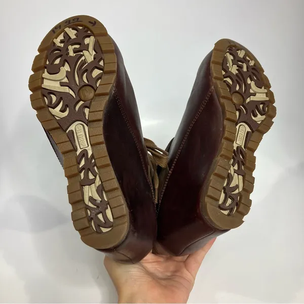 Merrell wedgetarian cinnamon smooth leather ankle boots women’s size 7‎ casual - Image 7