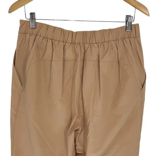 Lululemon Athletica Womens Four Way Stretch High‎ Rise Trouser Beige Size 10 NWT - Image 6
