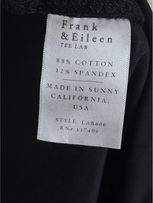 Frank & Eileen Murphy Billion Dollar Pant Black XS LAB600 Cropped Stretch Pants - Image 8