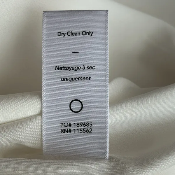 New Likely White Dressy MIDI Dress Lined with beaded trim size 10 - Image 13