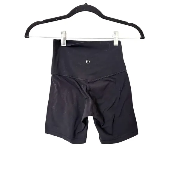 LULULEMON Align High Rise Athletic Short Black Sz 2 - Image 3