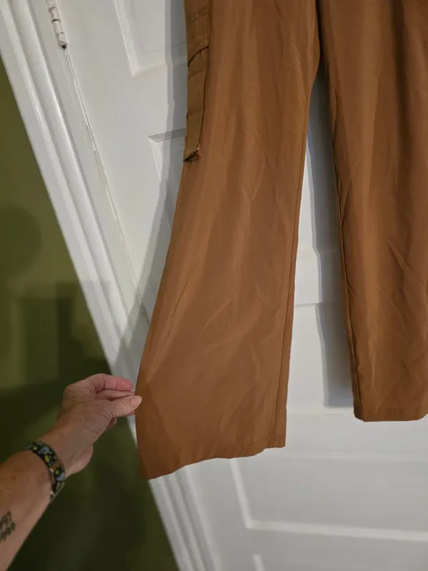 aerie Relaxed Cargo Pants in Caramel XS - Image 3