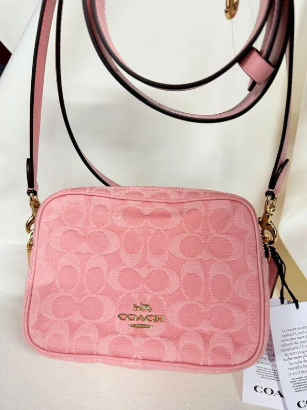coach Mini Carey Crossbody Bag In Signature Denim cen19 - Image 2