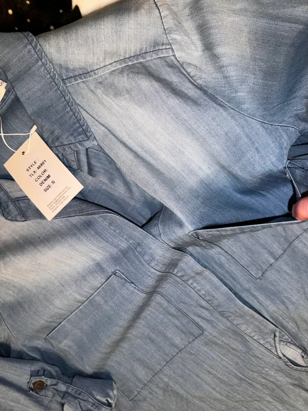 Light Denim Button Up - Image 3