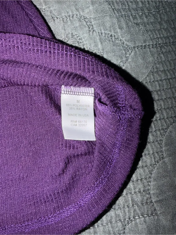Free People Long Beach Tank-Purple Women’s Size-M - Image 3