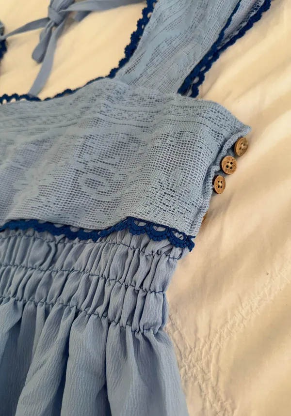 Honey Plum Clothing Linen Baby Doll Dress - Image 2