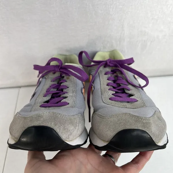 New Balance Women’s 9.5 B 515 Sneakers WL515MNF Gray Purple Casual Classic Shoes - Image 7