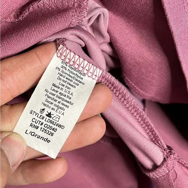 NWT Windsor Mauve Colored Dress. Size Large. - Image 2