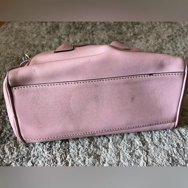 *KATE SPADE* Montrose Avenue Leeland Bow Satchel Baby Pink w shoulder strap - Image 4