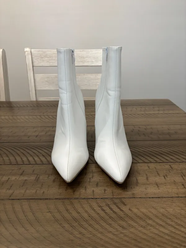 SHEIN Leather Booties - Image 3