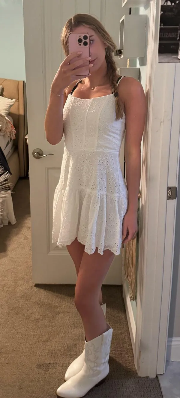 Francesca's White dress - Image 2