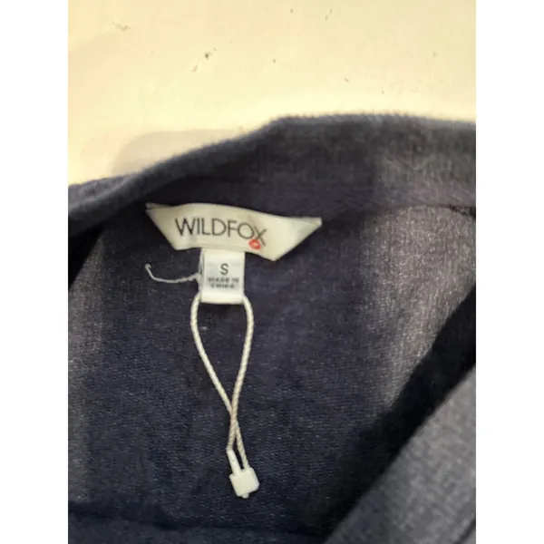 Wildfox "Good Vibes" Crewneck Sweatshirt Blue Multi‎ Chenille Applique Size S - Image 5