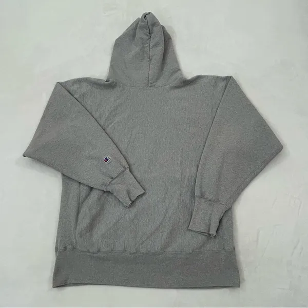 NDSU North Dakota State Champion Life Reverse Weave Gray Hoodie Sweatshirt Men L - Image 12