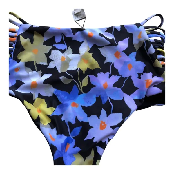 L*Space Monica Wise Harrington Floral Bitsy Bikini Bottom Women’s Small NWT - Image 6