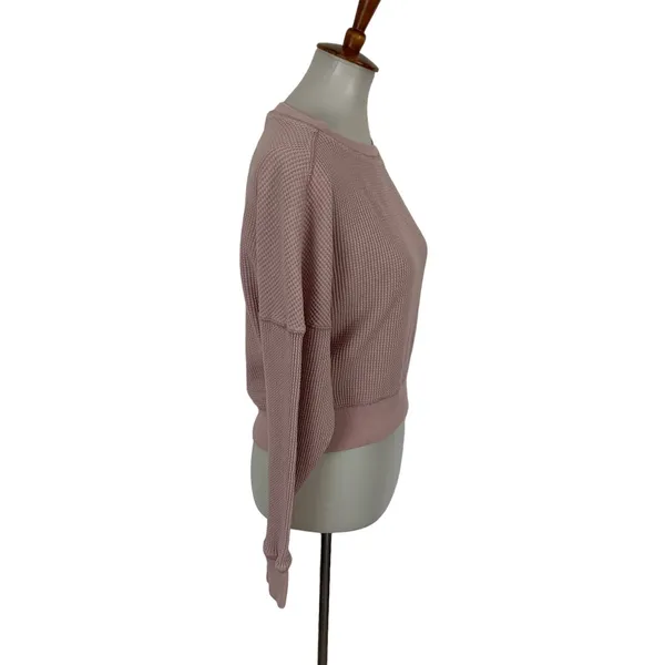 Out From Under Urban Outfitters Sweater XS Pink Knit Soft Cozy Cottagecore - Image 2