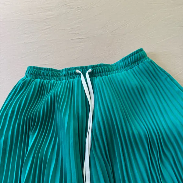 Tierra + Tutu Chiffon Pleated Skirt - Image 3