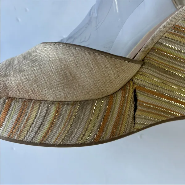 LC Lauren Conrad Dakota Natural Wedge Sandals - Image 9