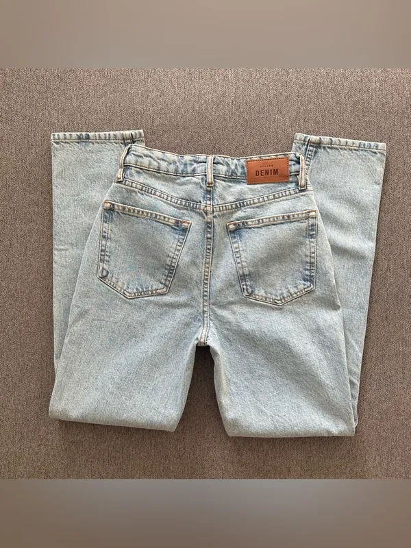 Sézane Denim Straight Leg Jeans Size 24 - Image 2