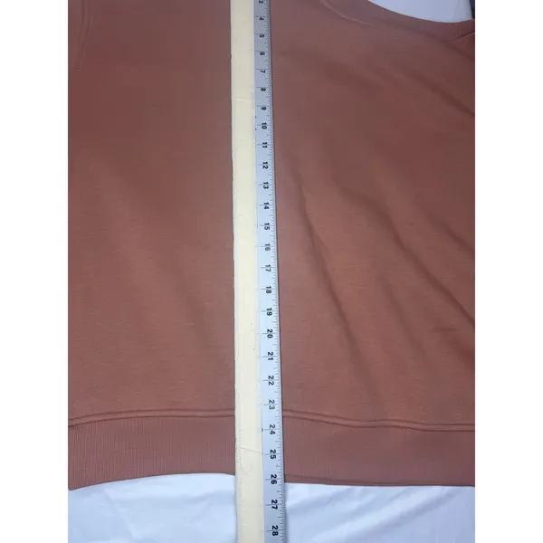 Amazon Essentials Women 6X Oversized Fleece‎ Crop Sweatshirt light brown - Image 7