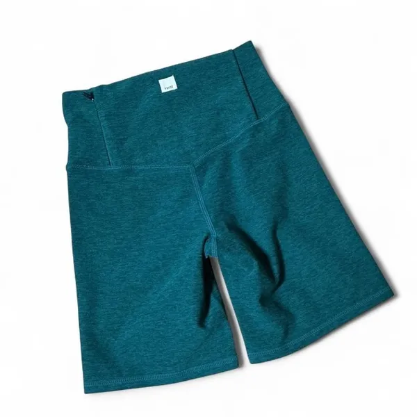Vuori Womens Clean Elevation Short Green Heather DreamKnit High Rise‎ Yoga XS - Image 2