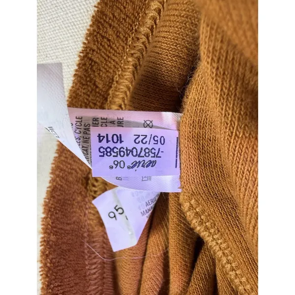 Offline By Aerie Terry Cloth Coverup/dress Burnt Orange Sz S F68 - Image 5