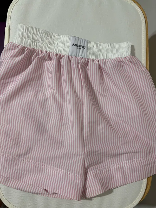 Princess Polly pink striped pj pants - Image 2