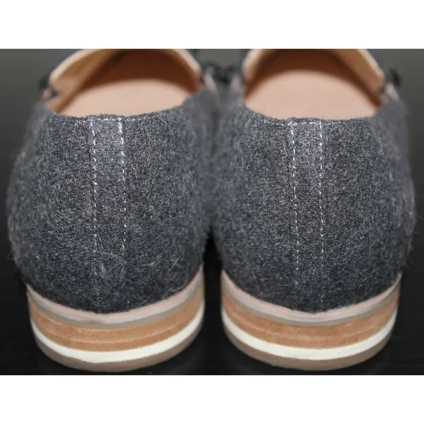 Women's Dr. Scholl's Faxon Studded Slip On Loafers Charcoal Gray Flats Size 7.5 - Image 7