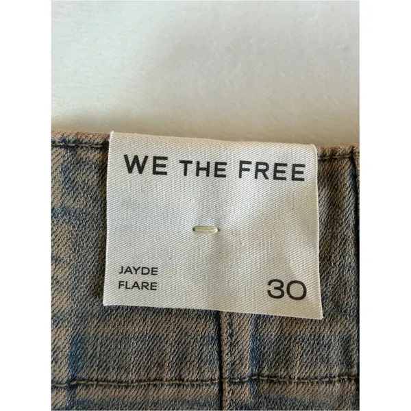 We The Free Jayde Flare Jeans Size 30 - Image 3
