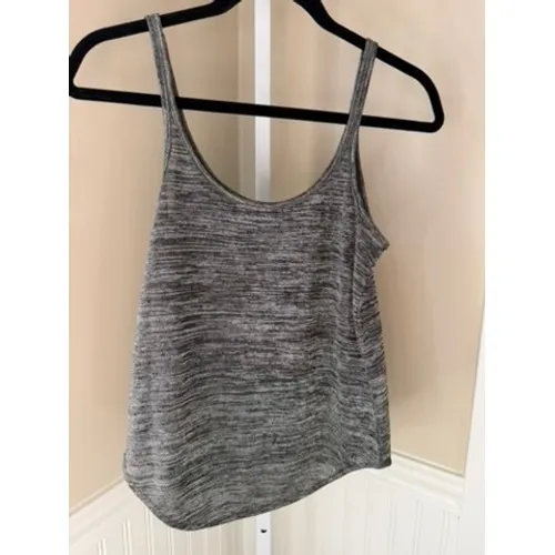 rag‎ & bone Grey Space Dye Scoop Neck Tank Top XS - Image 3